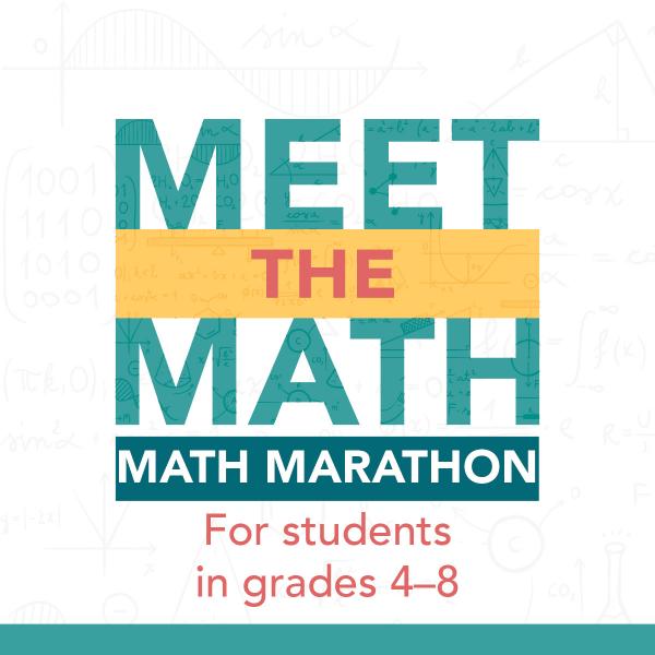 Image for event: Meet the Math: Math Marathon